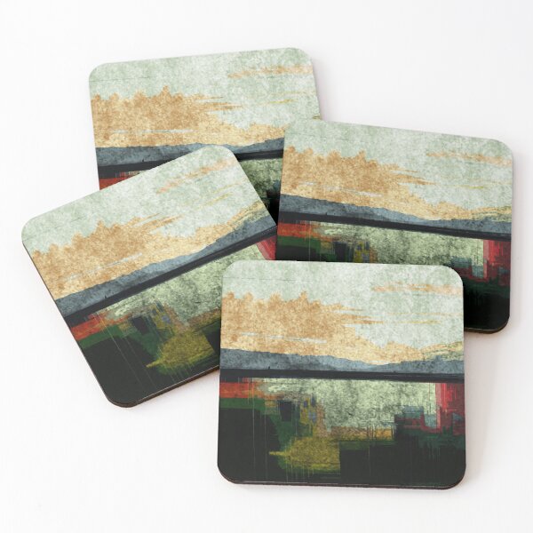 Item preview, Abstract landscape designed and sold by kinpirks.