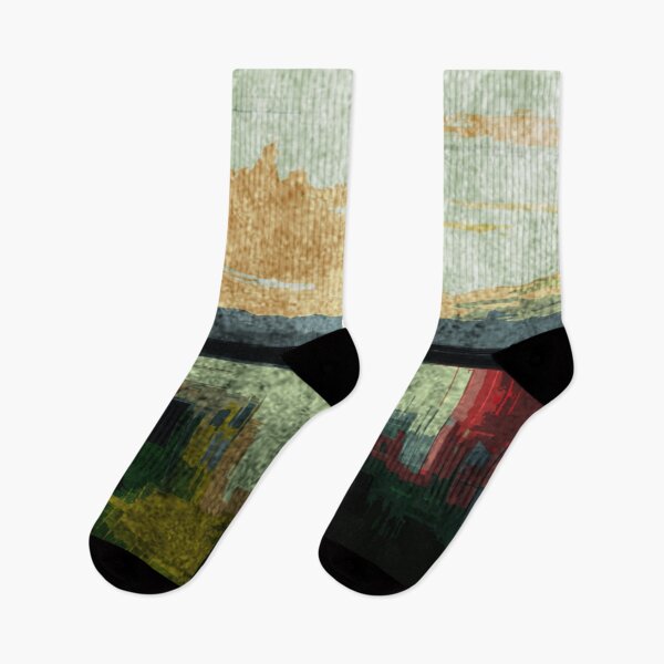 Item preview, Abstract landscape designed and sold by kinpirks.