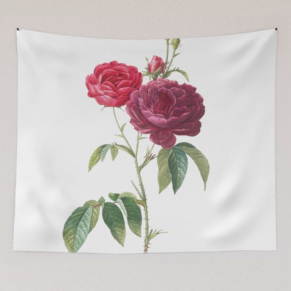 Item preview, Deep Crimson and Scarlet Rose Botanical designed and sold by Denny-Danny.