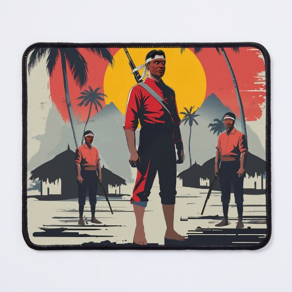 Item preview, drawing of the indigenous revolution of Panama, designed and sold by Melquidedec.