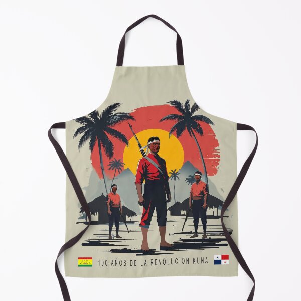 Item preview, drawing of the indigenous revolution of Panama, designed and sold by Melquidedec.