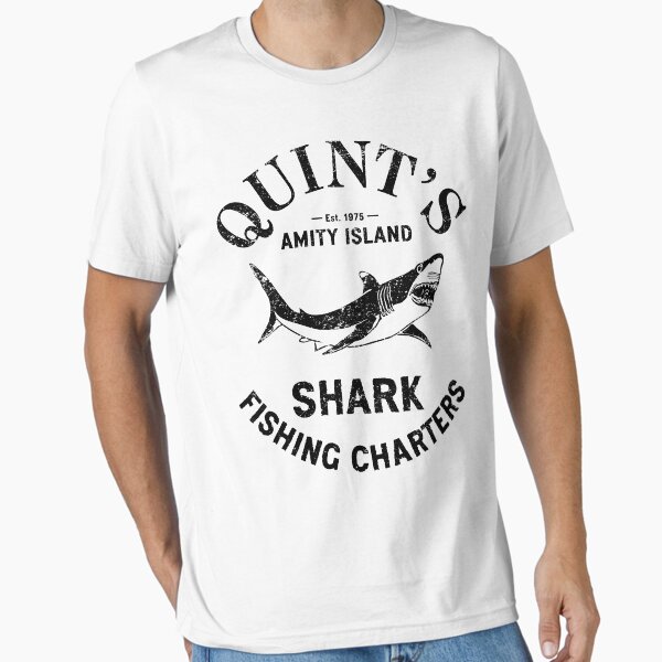 Item preview, Quint's Shark Fishing Charters designed and sold by Candywrap Studio.
