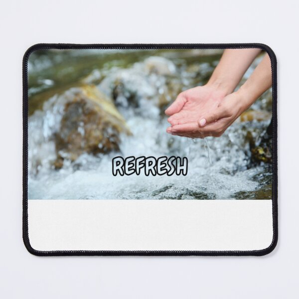 Item preview, "Refresh Your Mind and Soul" designed and sold by RGCollectiveCo – Wearable Art & Design.