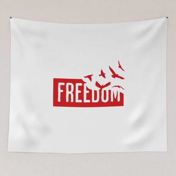 Item preview, "Freedom" – Bold and Inspiring Expression of Independence & Free Spirit designed and sold by Colorful-Garden.