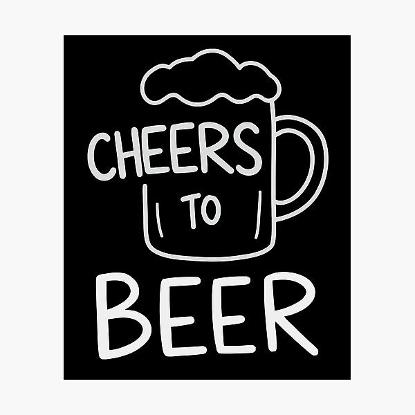 Item preview, Cheers To Beer designed and sold by Adelberton.
