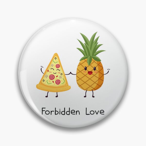 Item preview, Pineapple pizza - Forbidden love designed and sold by LiveForever.