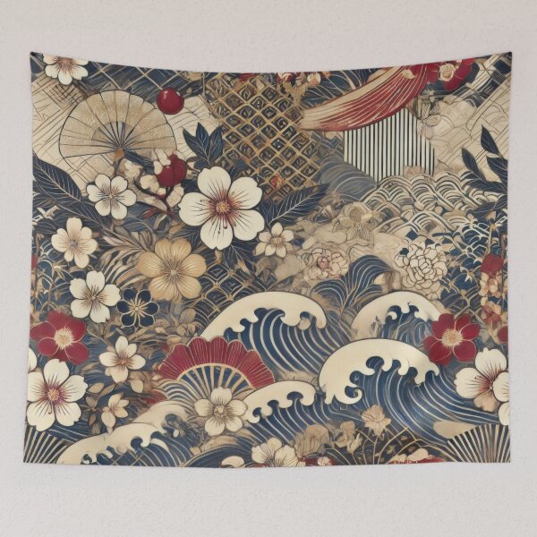 Item preview, Timeless Kimono Motifs designed and sold by BobArtGallery.