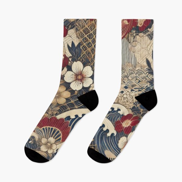 Item preview, Timeless Kimono Motifs designed and sold by BobArtGallery.