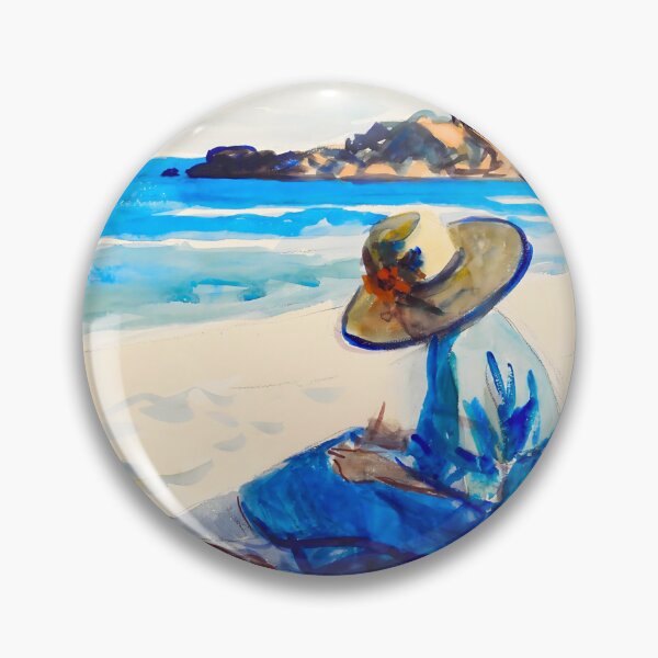 Item preview, Jo Sketching At Good Harbour Beach By Edward Hopper Classic designed and sold by irynaartbyim.
