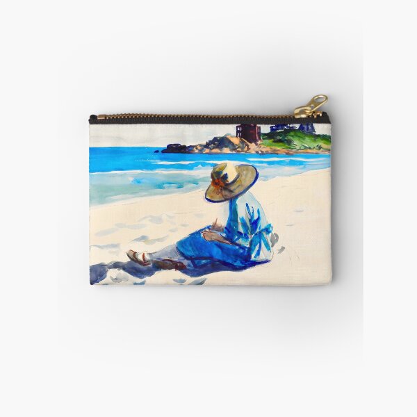 Item preview, Jo Sketching At Good Harbour Beach By Edward Hopper Classic designed and sold by irynaartbyim.