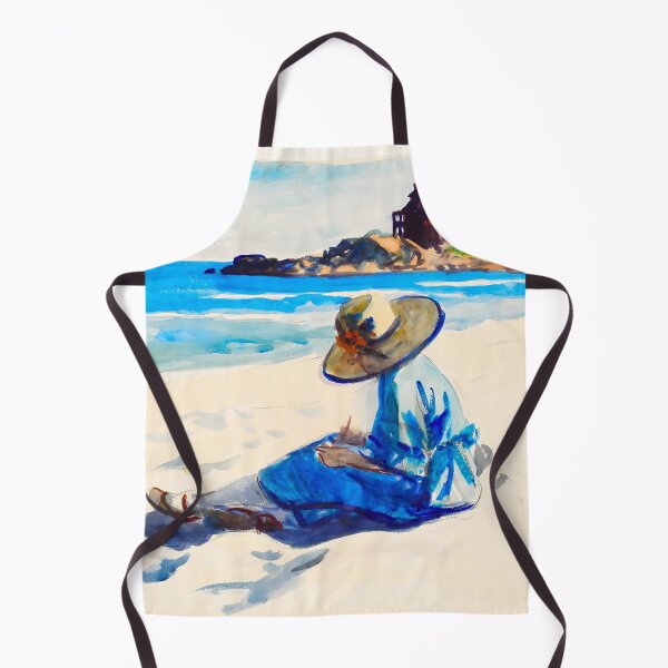 Item preview, Jo Sketching At Good Harbour Beach By Edward Hopper Classic designed and sold by irynaartbyim.