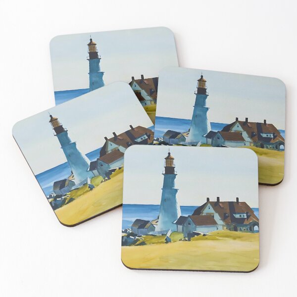 Item preview, Lighthouse And-buildings Portland Head Cape Elizabeth Maine 1927 designed and sold by irynaartbyim.