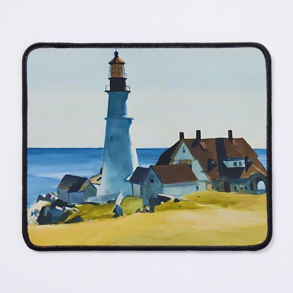 Item preview, Lighthouse And-buildings Portland Head Cape Elizabeth Maine 1927 designed and sold by irynaartbyim.