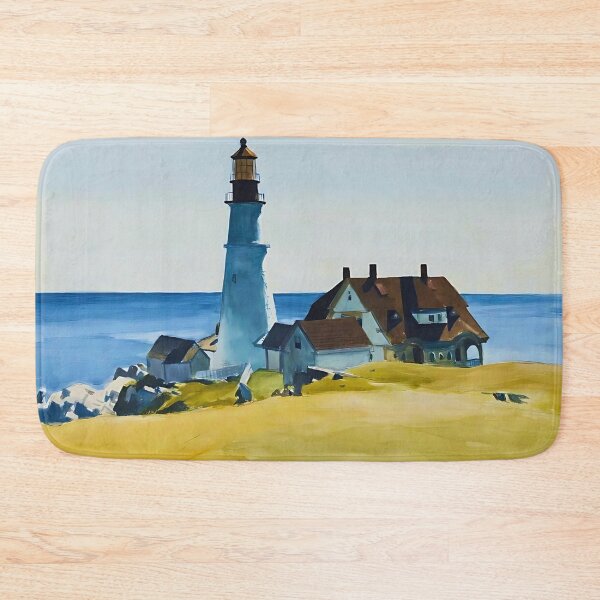 Item preview, Lighthouse And-buildings Portland Head Cape Elizabeth Maine 1927 designed and sold by irynaartbyim.