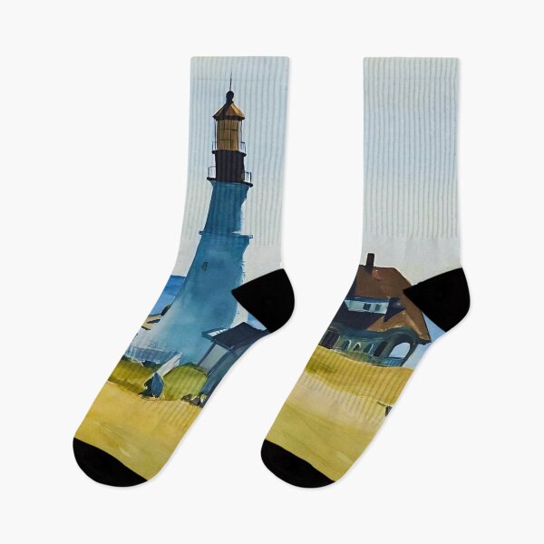 Item preview, Lighthouse And-buildings Portland Head Cape Elizabeth Maine 1927 designed and sold by irynaartbyim.