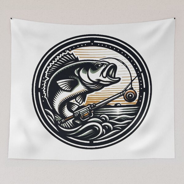Item preview, Bass Fishing designed and sold by Dirt Rd Creations.