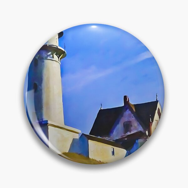 Item preview, The Lighthouse At Two Ights Edward Hopper Painting designed and sold by irynaartbyim.