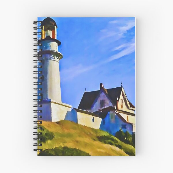 Item preview, The Lighthouse At Two Ights Edward Hopper Painting designed and sold by irynaartbyim.