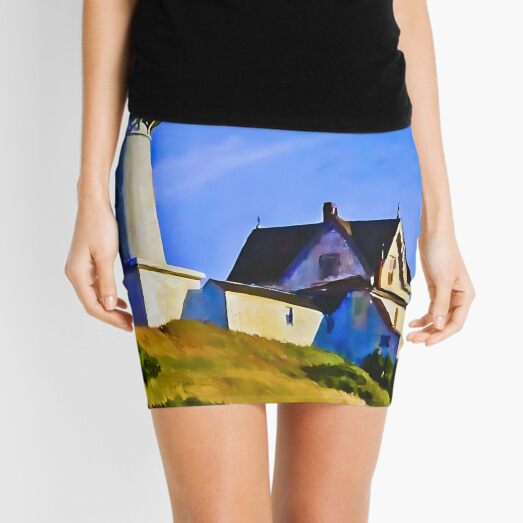 Item preview, The Lighthouse At Two Ights Edward Hopper Painting designed and sold by irynaartbyim.