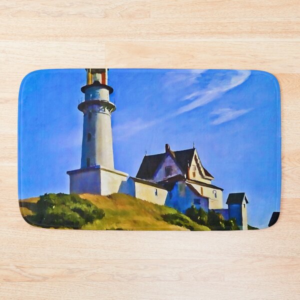 Item preview, The Lighthouse At Two Ights Edward Hopper Painting designed and sold by irynaartbyim.