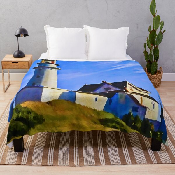 Item preview, The Lighthouse At Two Ights Edward Hopper Painting designed and sold by irynaartbyim.