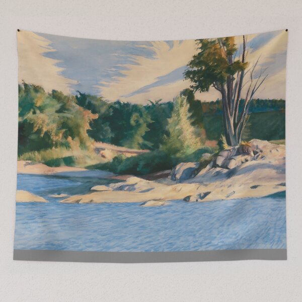 Item preview, White River At Sharon Edward Hopper 1937 designed and sold by irynaartbyim.