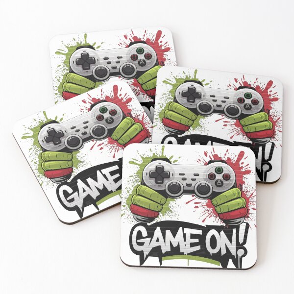 Artikelvorschau, Game On! Gamer T-Shirt – Cooles Gaming-T-Shirt – Lustiges Videospiel-Shirt – Retro-Gamer-Geschenk – Konsolenspieler-Outfit – Gaming-Geschenk für ihn entworfen und verkauft von Palette Paws Studio.
