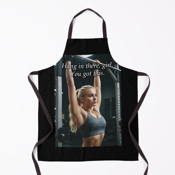 Item preview, Hang In There Girl, Women's Workout Motivation designed and sold by chantastical.