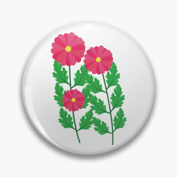 Item preview, Charming Pink Daisy Flower Design | Soft & Elegant Botanical Art designed and sold by KiValuate.