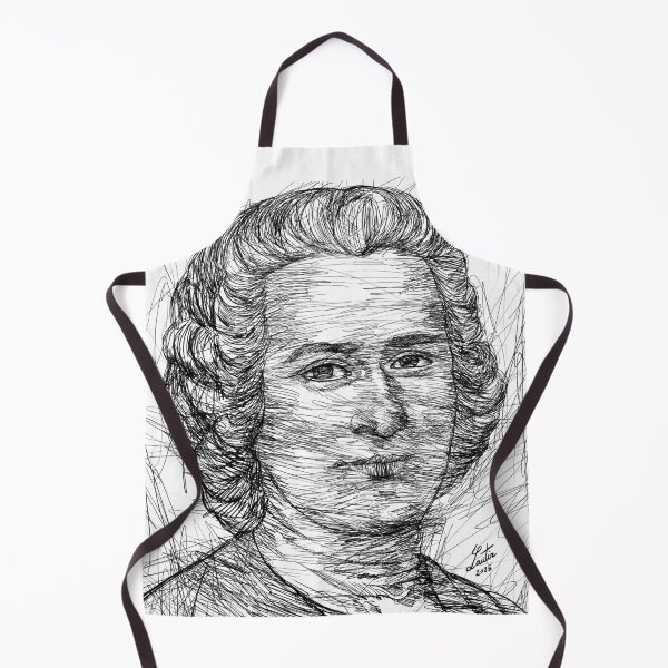 Item preview, JEAN-JACQUES ROUSSEAU ink portrait designed and sold by lautir.