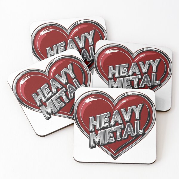 Item preview, Heavy Metal Heart. Passion for Rock Heart designed and sold by altohero.