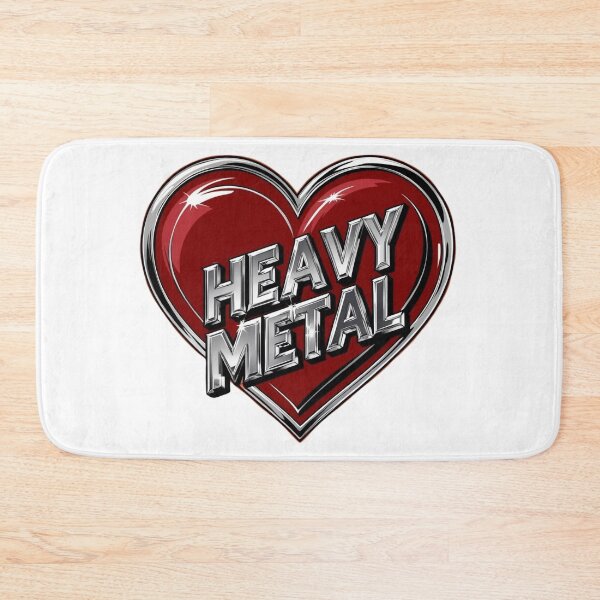 Item preview, Heavy Metal Heart. Passion for Rock Heart designed and sold by altohero.