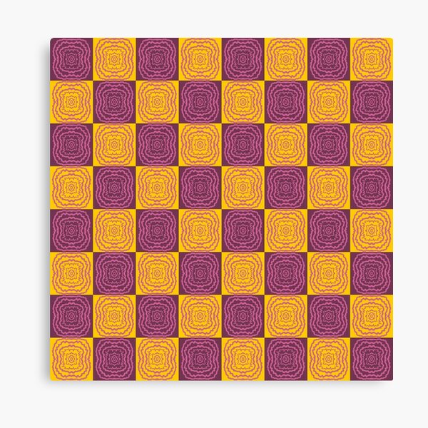 Aperçu de l'œuvre Grille en damier trippante créée et vendue par Klock & Bloom.