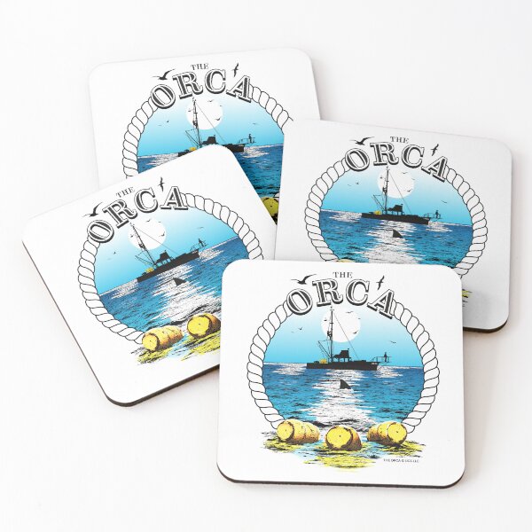 Item preview, The Orca Three Yellow Barrels designed and sold by Candywrap Studio.