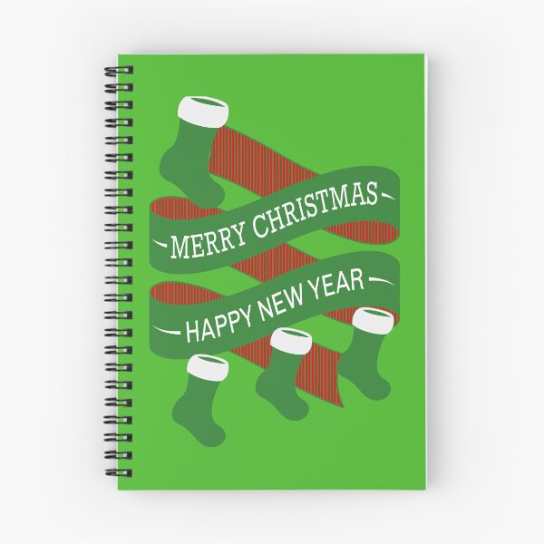 Item preview, Merry Christmas Happy New Year (green) designed and sold by Flavaprints4u.