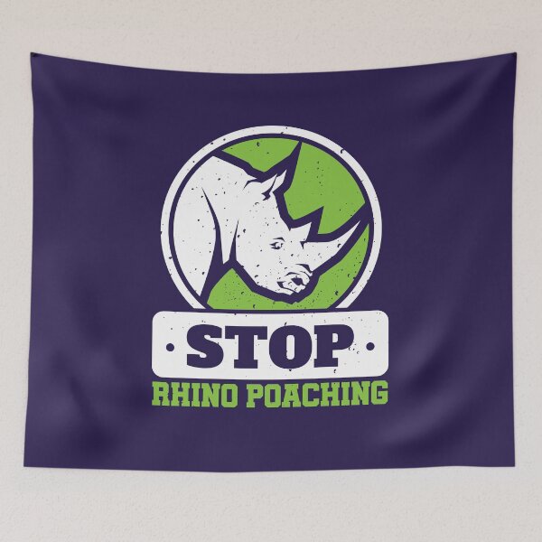 Item preview, Stop Rhino Poaching Save The Rhinos  designed and sold by jaygo.