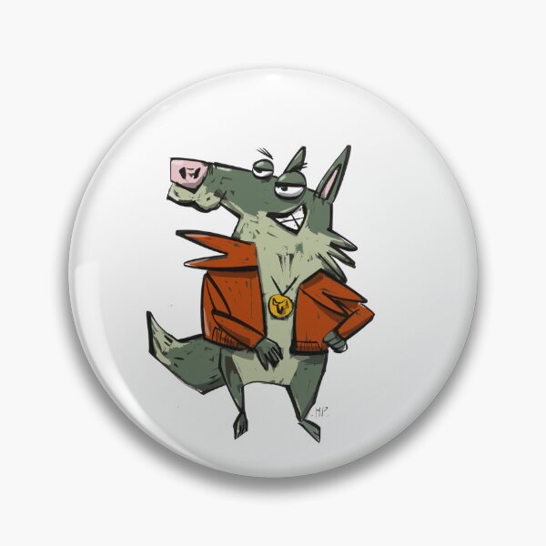 Artikelvorschau, Der Wolf entworfen und verkauft von MERLETDRAWING.