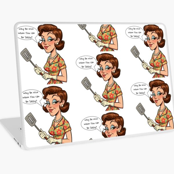 Item preview, Vintage Sarcastic Housewife | Humorous and Retro-Inspired Graphic designed and sold by Tw1nsAIArt.