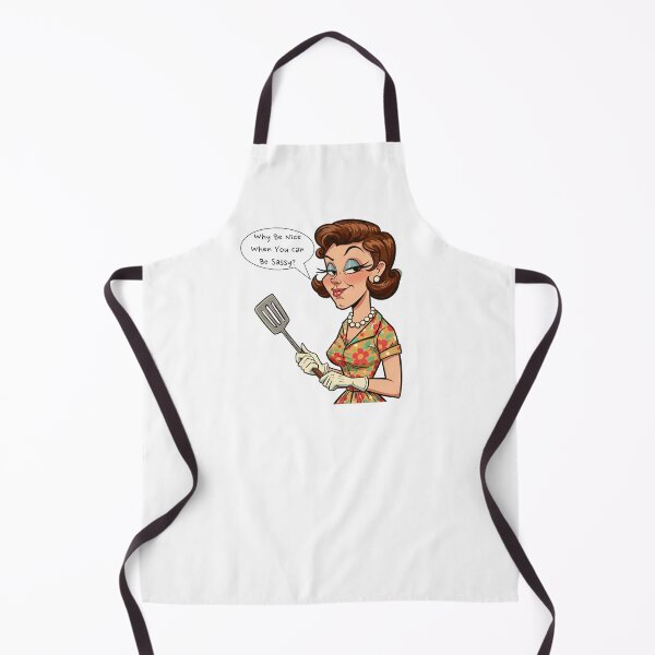 Item preview, Vintage Sarcastic Housewife | Humorous and Retro-Inspired Graphic designed and sold by Tw1nsAIArt.