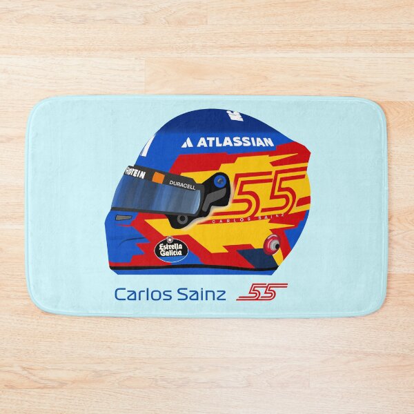 Item preview, Carlos sainz formula one 2025 Helmet designed and sold by Pink Polar F1.