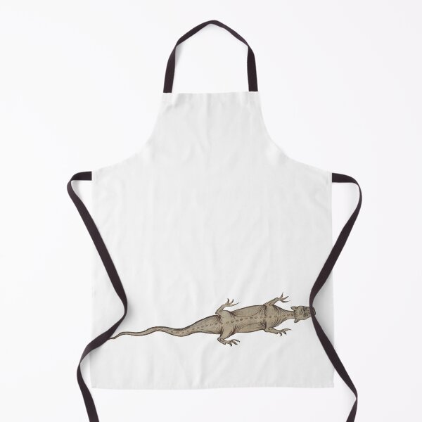 Item preview, Medieval illustration of a lizard, horizontal designed and sold by IllmadeErrant.