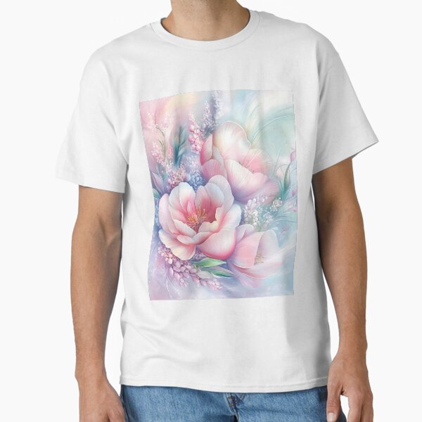 Item preview, Floral pattern. Flowers in pastel colors. Peonies. designed and sold by MagelliShop.