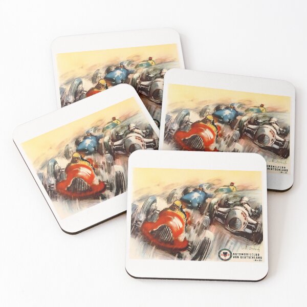 Item preview, Blast from the past vintage art  Nurburgring  designed and sold by Helios Be. Lavsh.