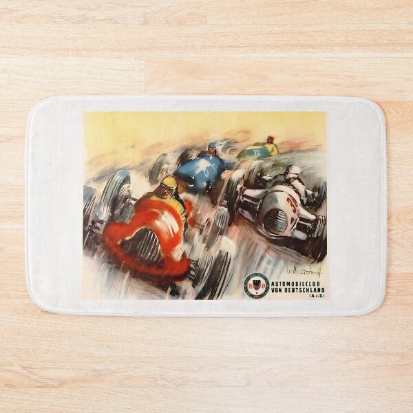 Item preview, Blast from the past vintage art  Nurburgring  designed and sold by Helios Be. Lavsh.