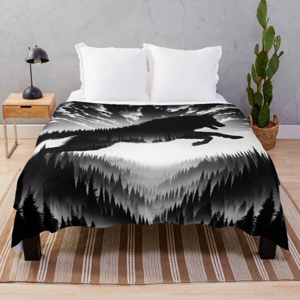 Item preview, Giant Grayscale Wolf, Ai Generated Art designed and sold by ACC .