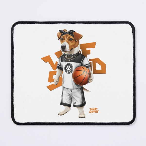 Item preview, Jack Russell Basketball Player designed and sold by Woof Squad.