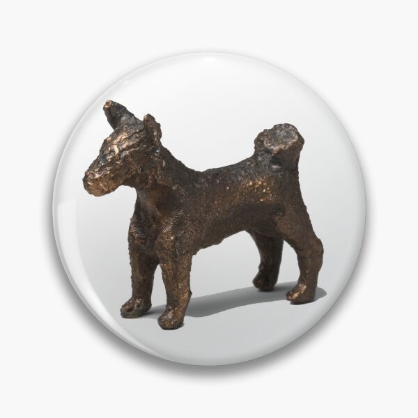 Item preview, Assyrian Bronze Dog ca. 9th–8th century BCE designed and sold by botanicalworks.