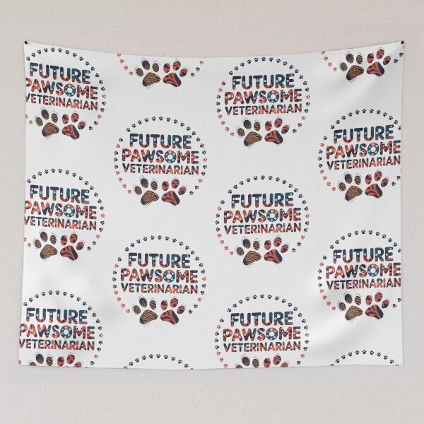 Item preview, Future Pawsome Veterinarian designed and sold by MadCatPrints.