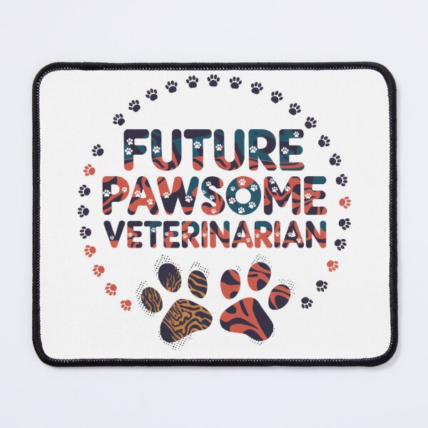 Item preview, Future Pawsome Veterinarian designed and sold by MadCatPrints.