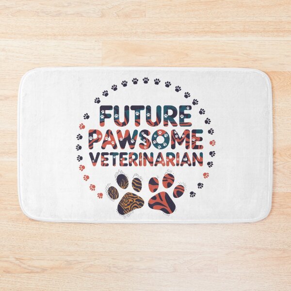 Item preview, Future Pawsome Veterinarian designed and sold by MadCatPrints.